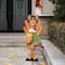 Glitzhome® 36" Thanksgiving Metal Turkey Standing Or Hanging Yard Stake